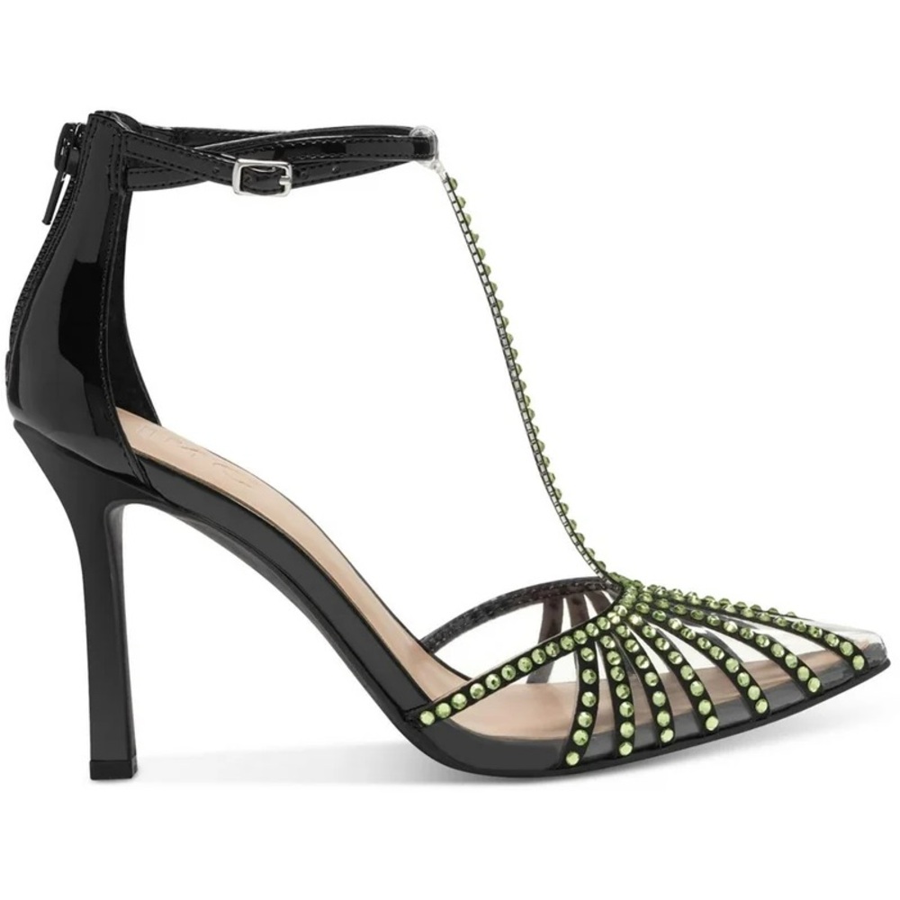 INC Womens Sovena Patent Pointed Toe Pumps
